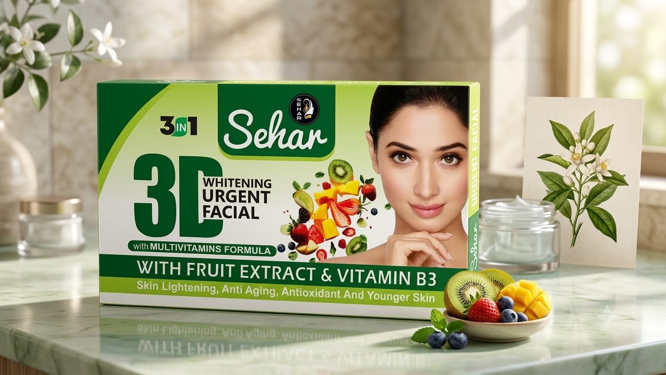 Sehar 3D Whitening Urgent Facial